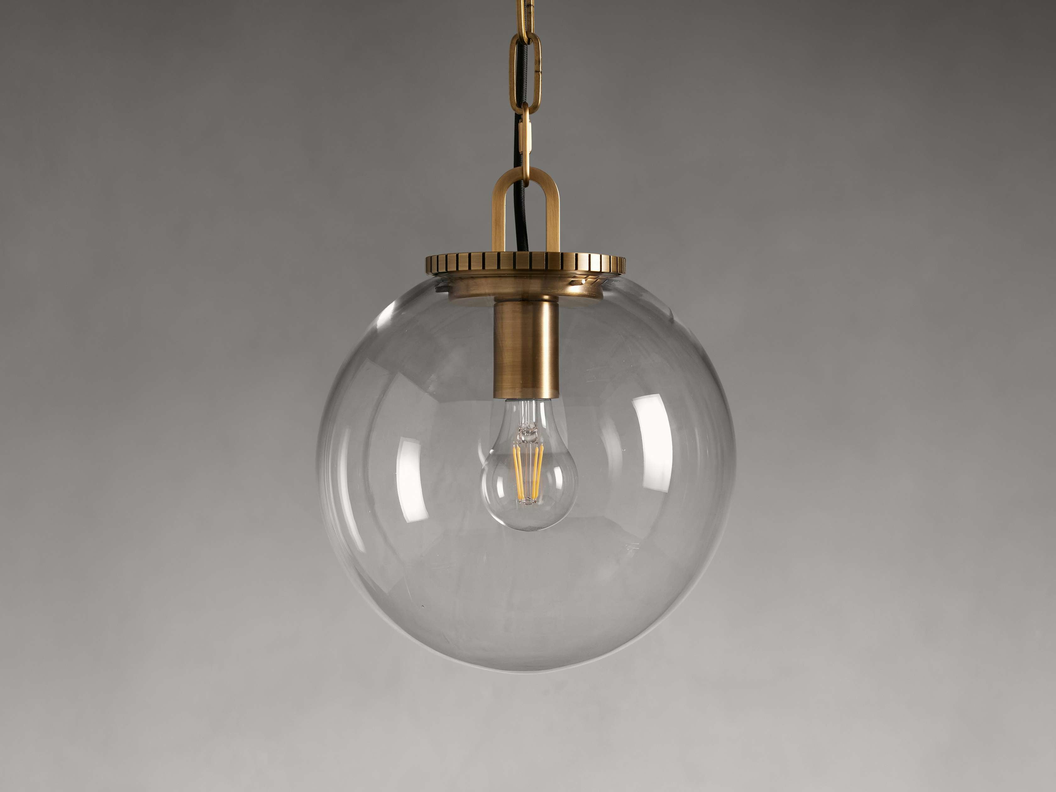 Wescott Globe Pendant with Chain