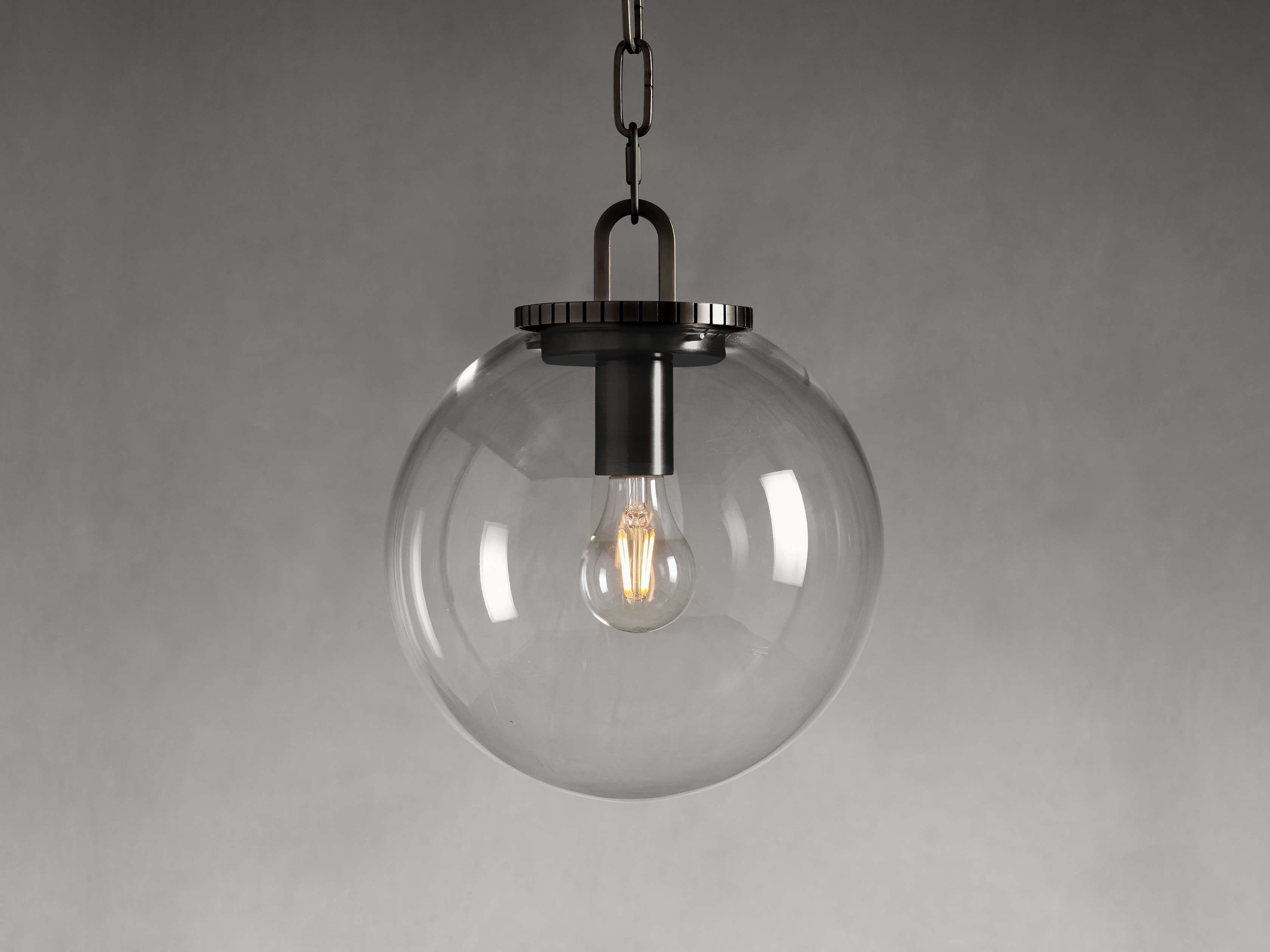 Wescott Globe Pendant with Chain