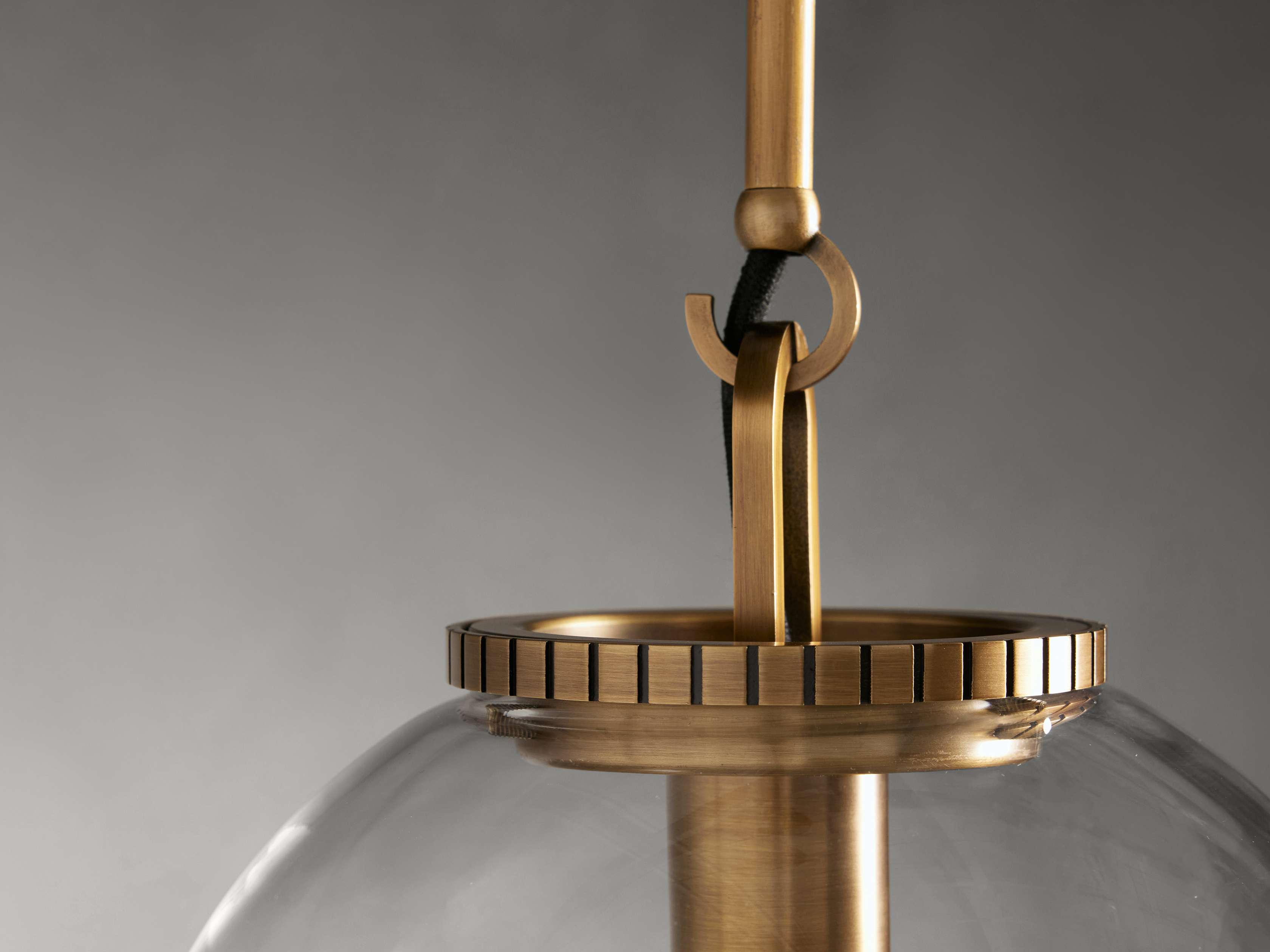 Wescott Globe Pendant with Rod