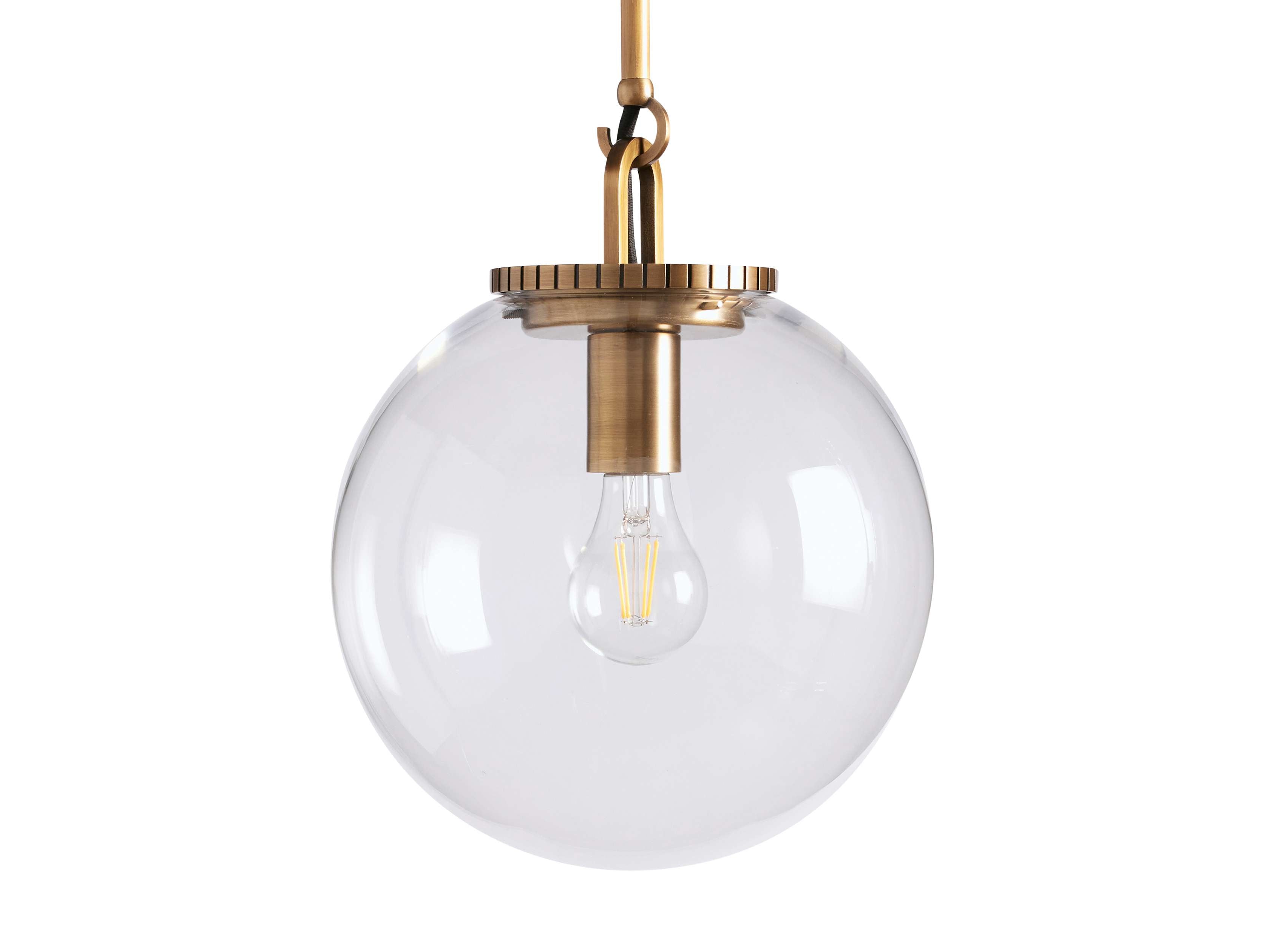 Wescott Globe Pendant with Rod
