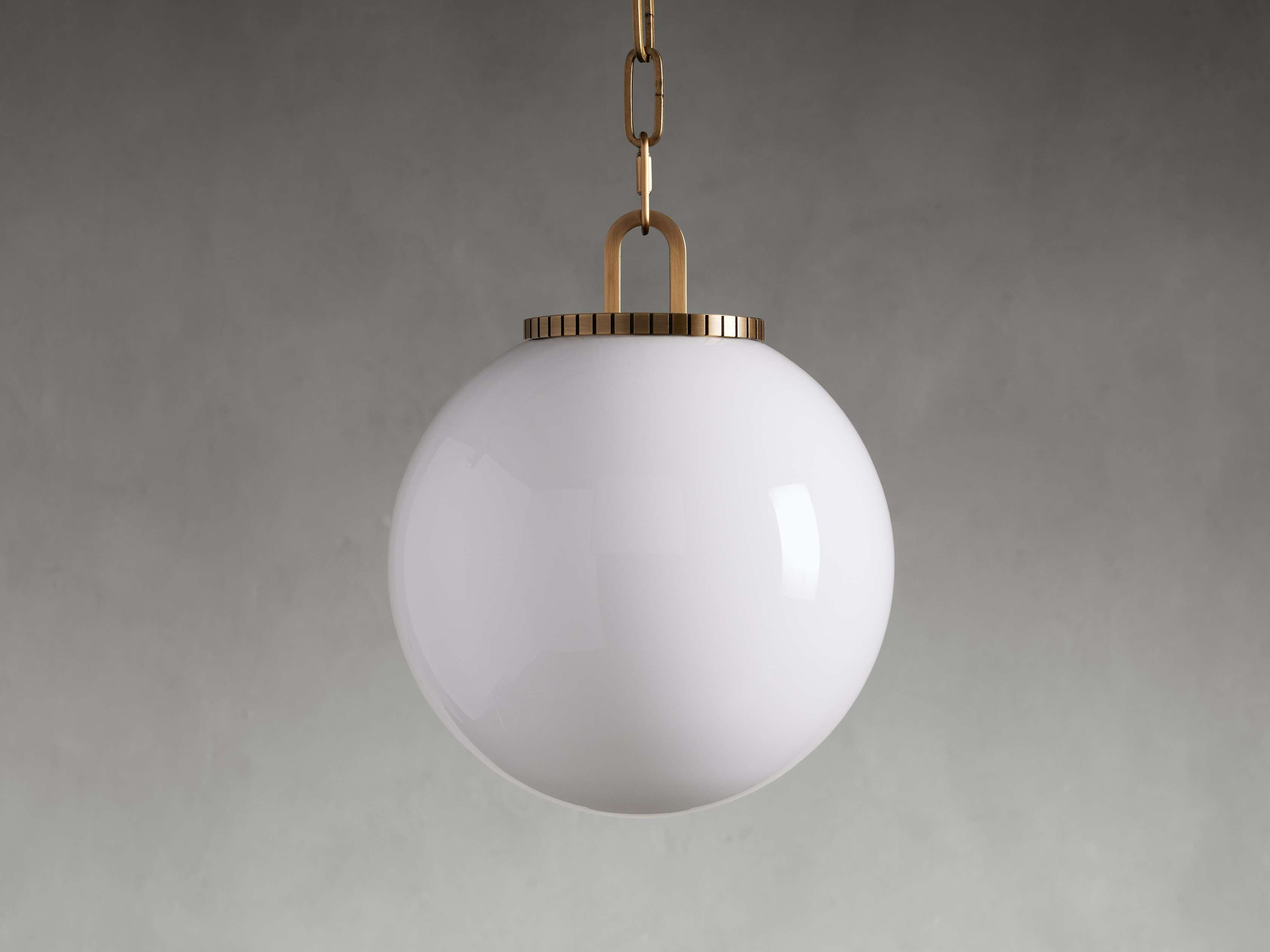 Wescott Globe Pendant with Chain