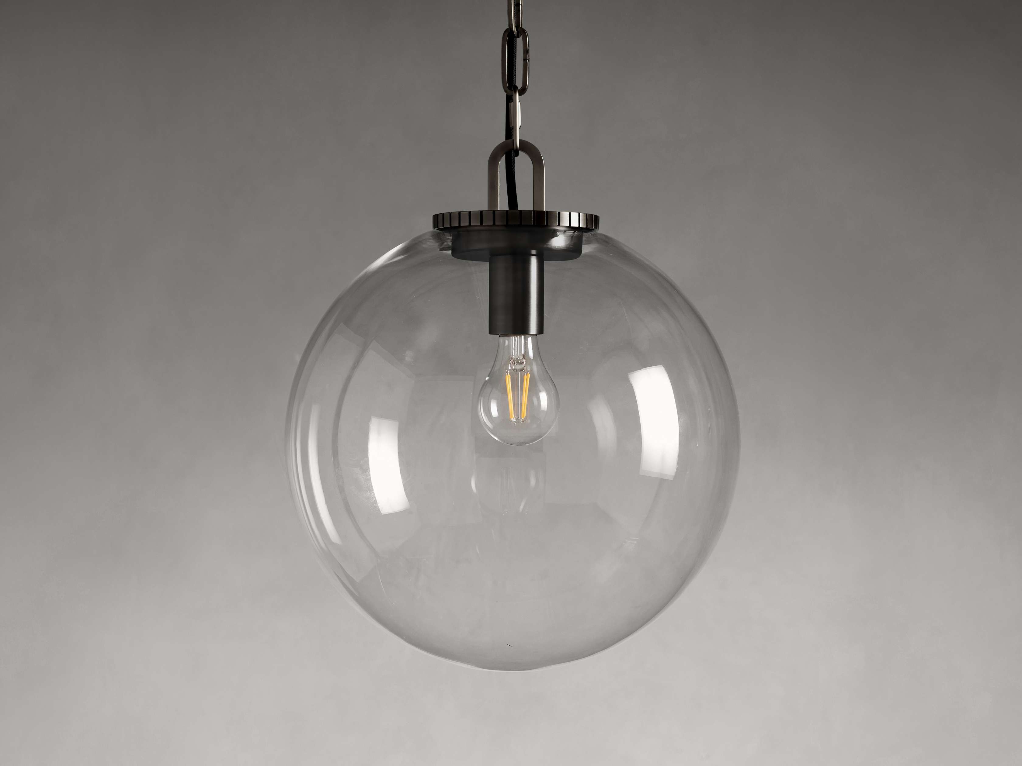 Wescott Globe Pendant with Chain
