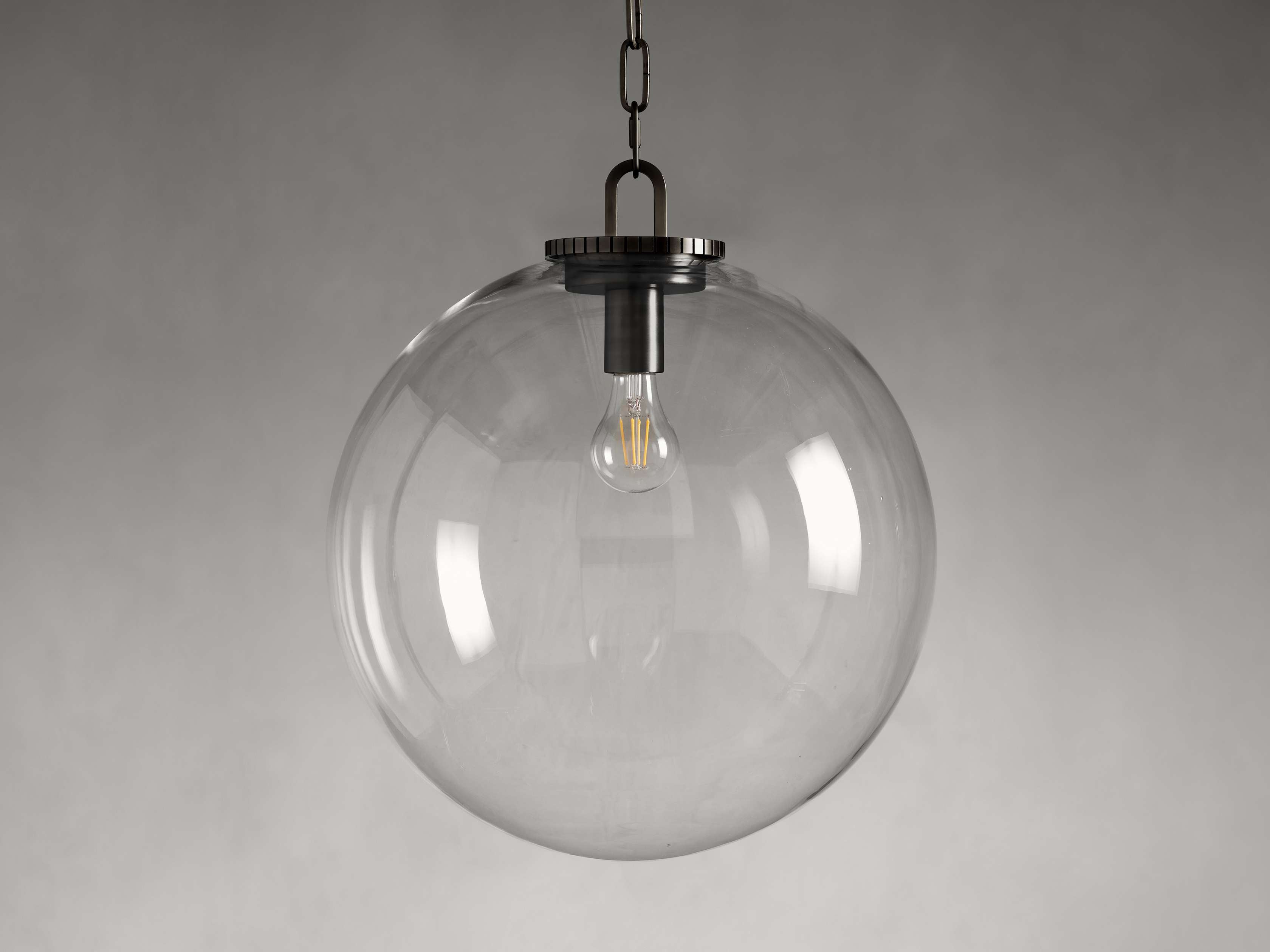 Wescott Globe Pendant with Chain