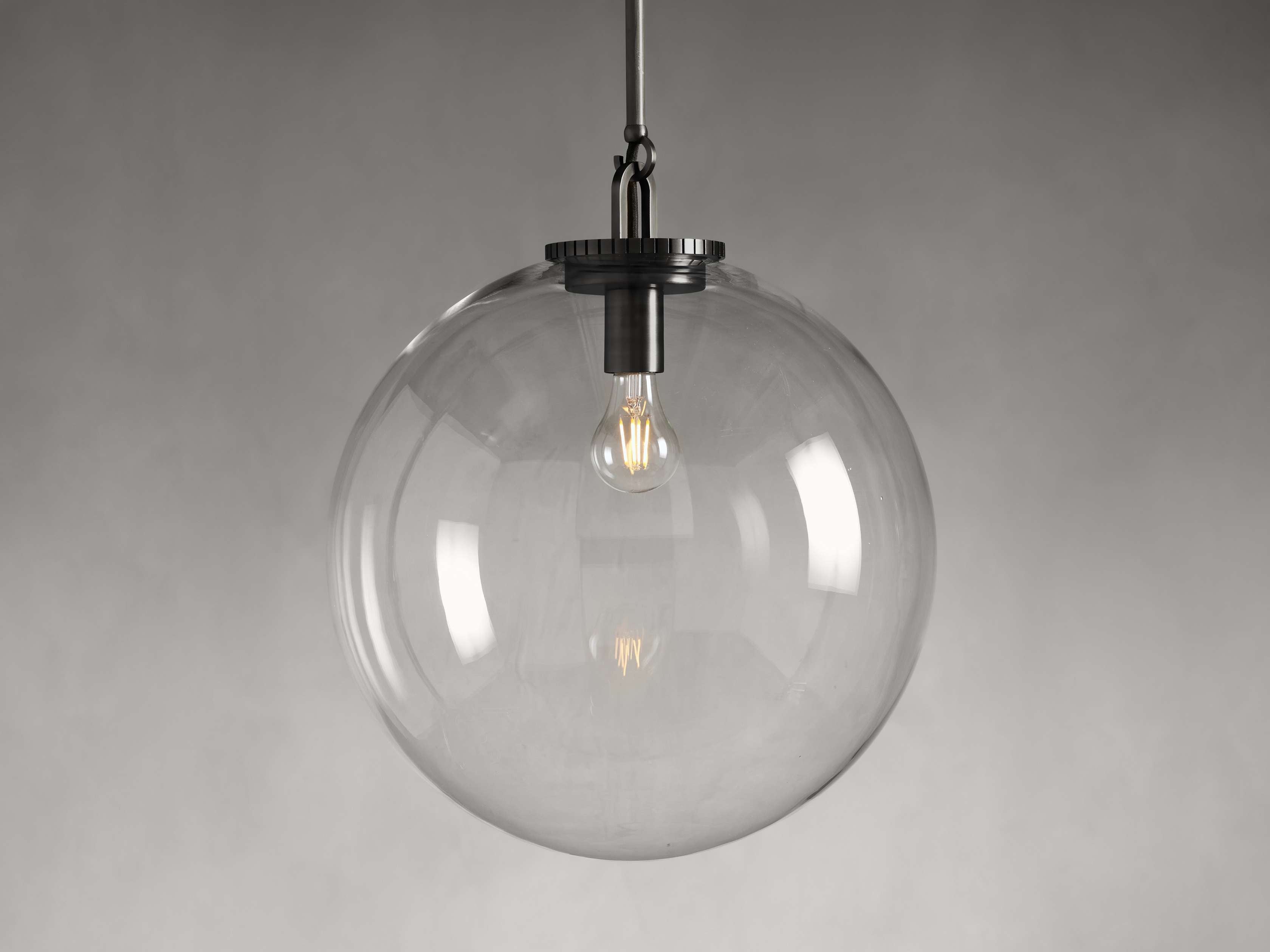 Wescott Globe Pendant with Rod