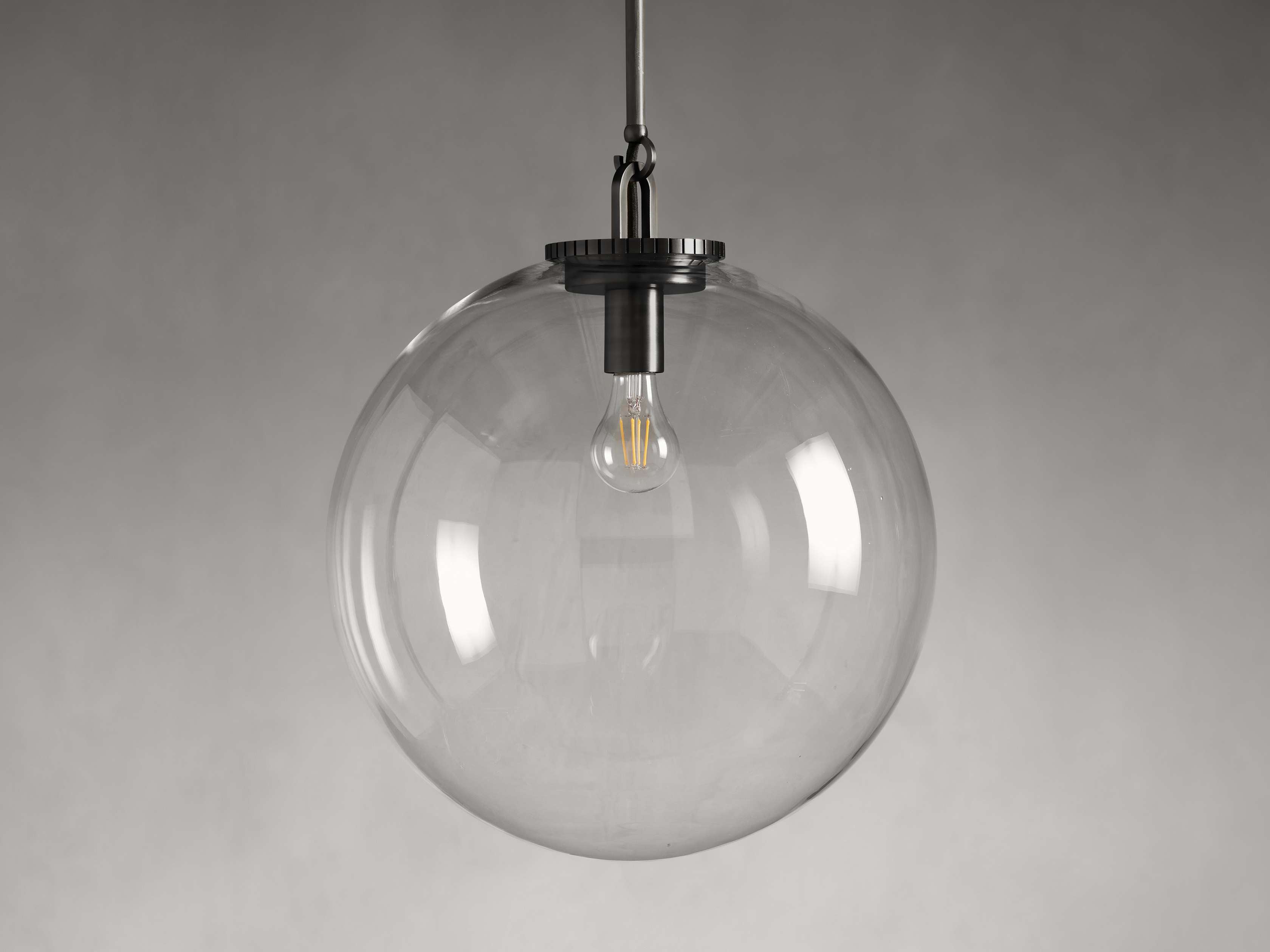 Wescott Globe Pendant with Rod