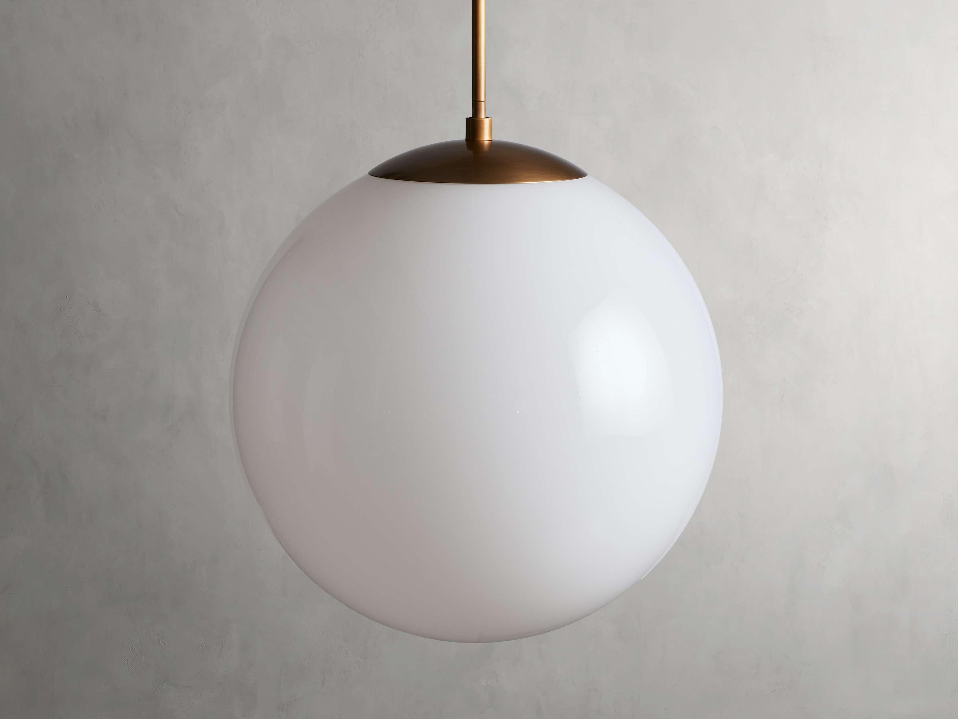 Wescott XL Globe Pendant with Rod