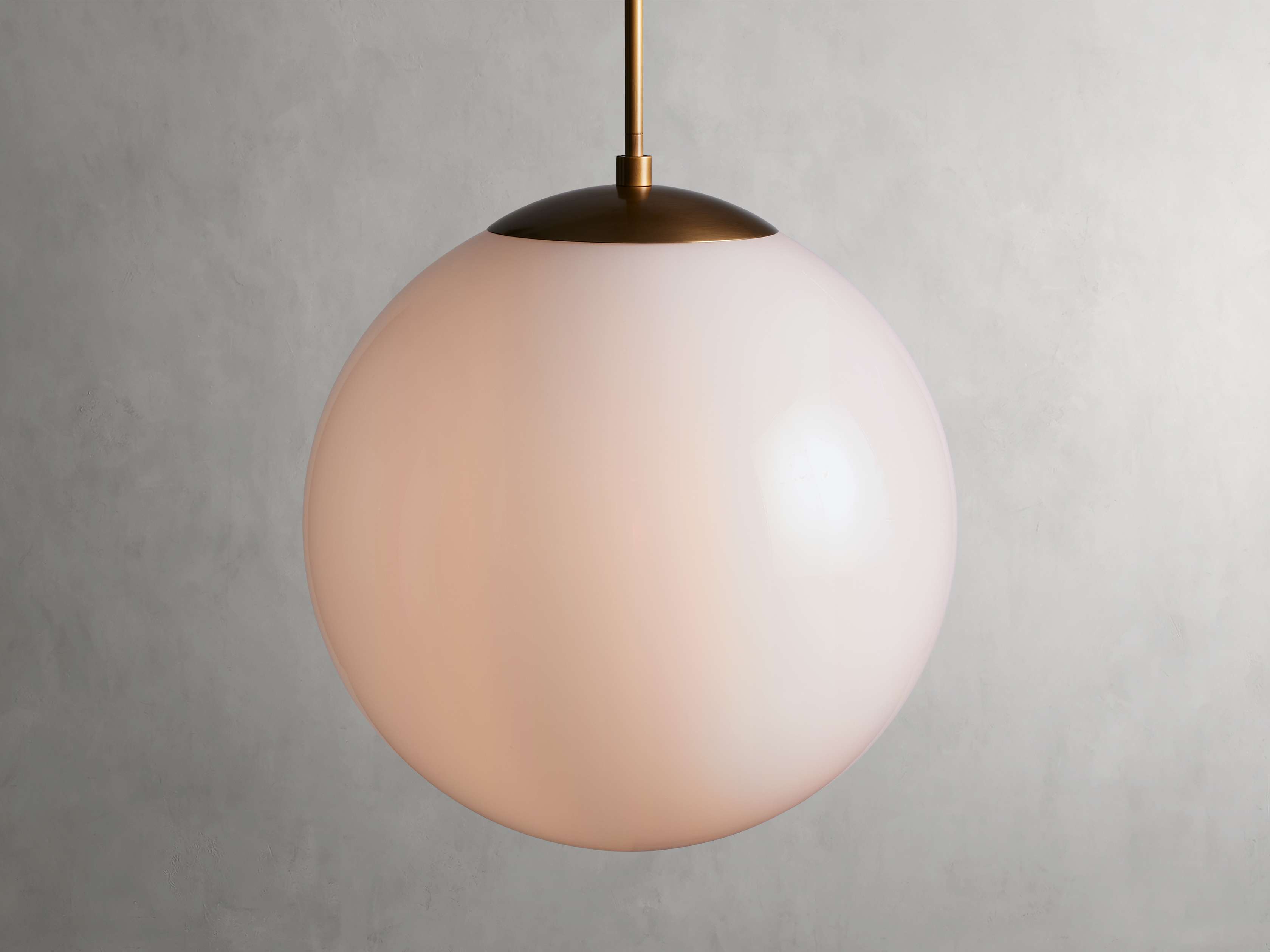 Wescott XL Globe Pendant with Rod