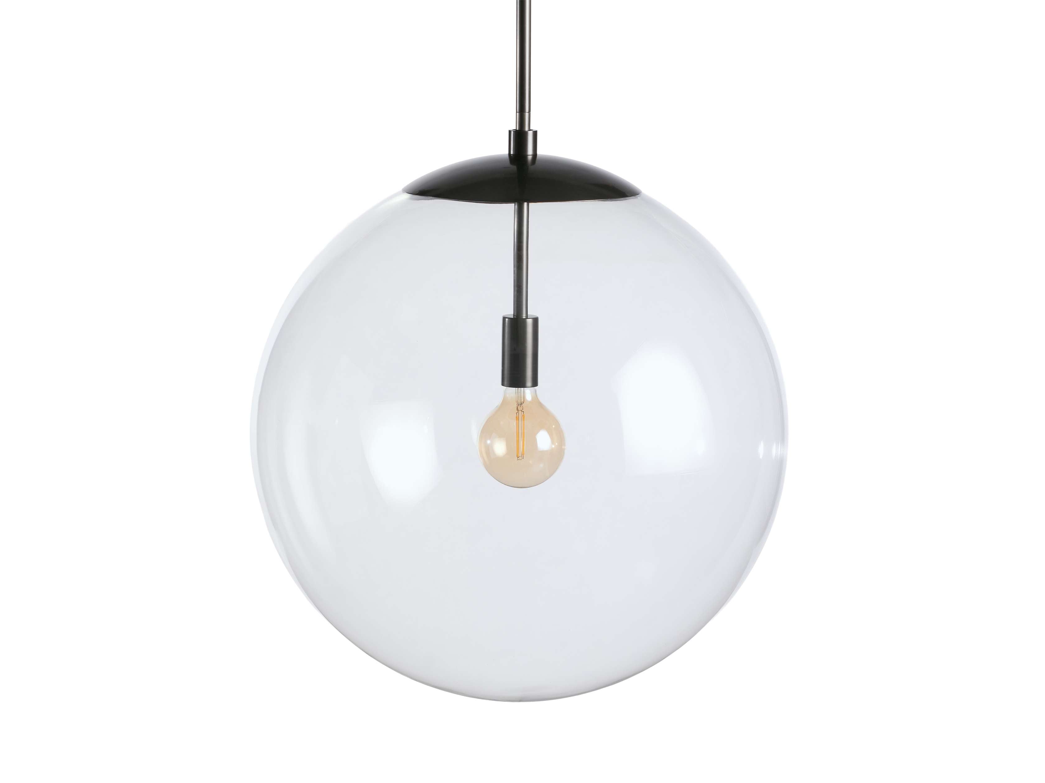 Wescott XL Globe Pendant with Rod
