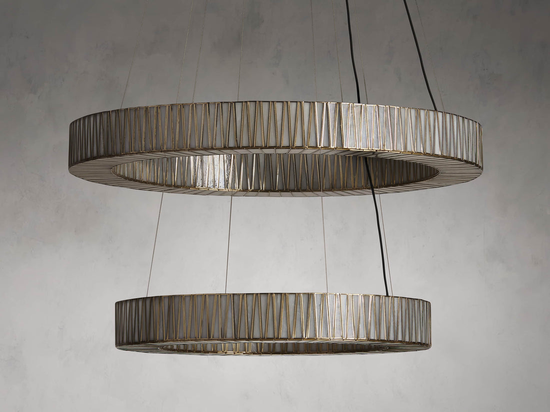 Jeunet 2-Tier Round Chandelier