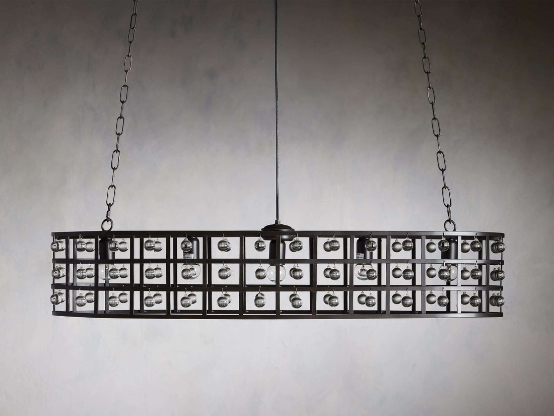 La Cage Oval Chandelier