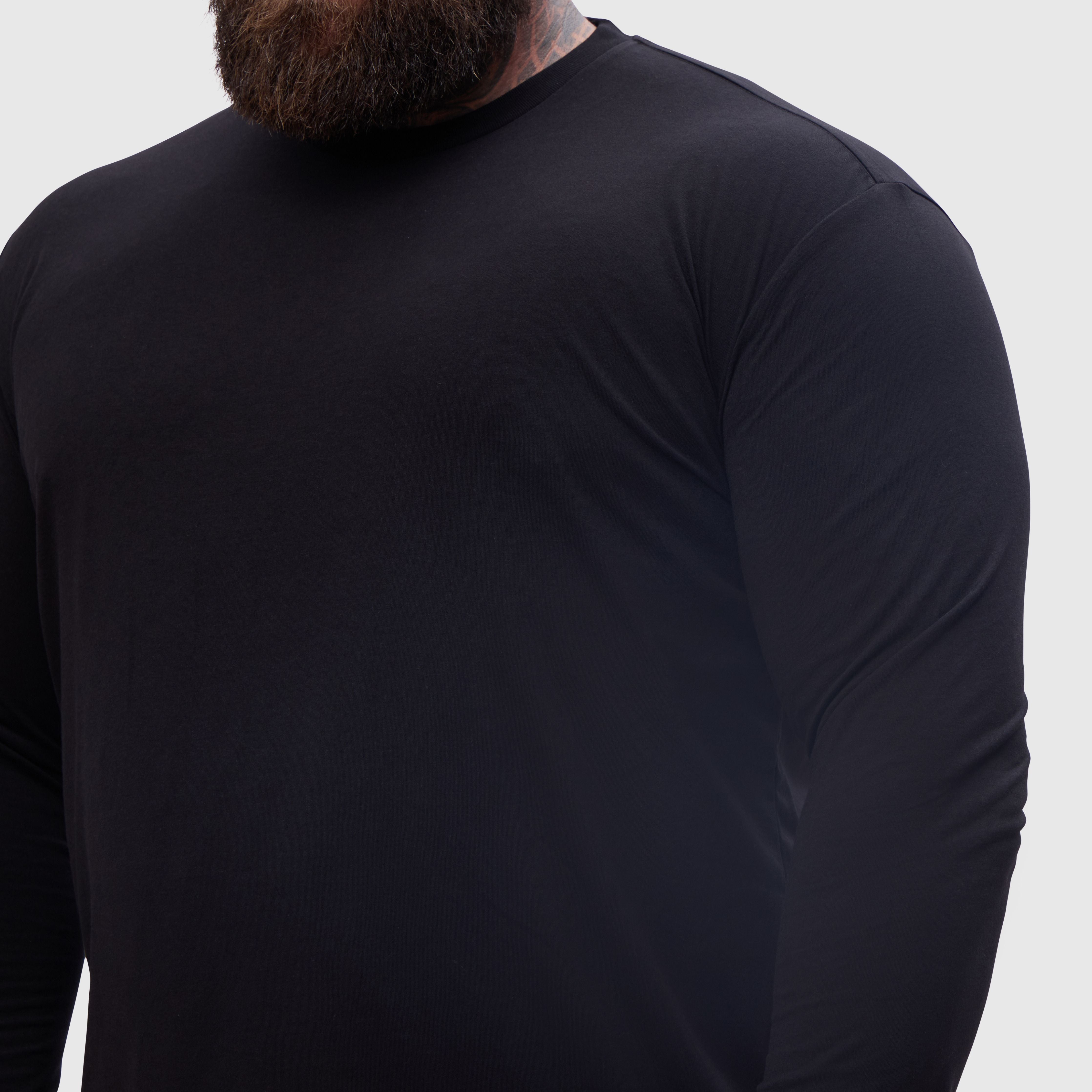 Black Long Sleeve 3-Pack
